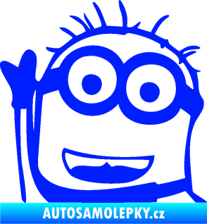 Samolepka Mimoň 002 levá modrá dynamic