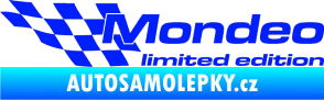 Samolepka Mondeo limited edition levá modrá dynamic