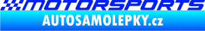 Samolepka Motorsports 001 modrá dynamic