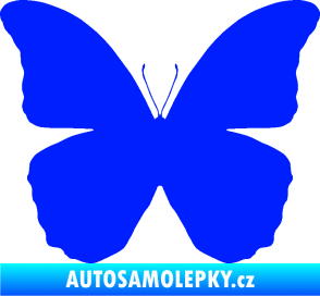 Samolepka Motýl 006 modrá dynamic