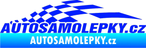 Samolepka Nálepka na auto - www.autosamolepky.cz 002 modrá dynamic