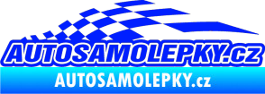 Samolepka Nálepka na auto - www.autosamolepky.cz 003 modrá dynamic