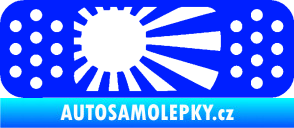 Samolepka Náplast 002 pravá modrá dynamic