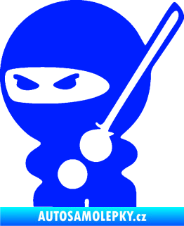 Samolepka Ninja baby 001 levá modrá dynamic