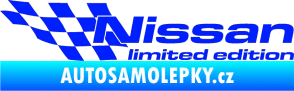 Samolepka Nissan limited edition levá modrá dynamic