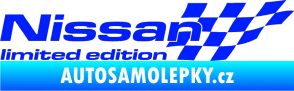 Samolepka Nissan limited edition pravá modrá dynamic