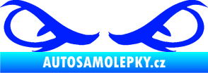 Samolepka Oči 001 modrá dynamic