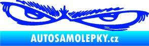 Samolepka Oči 005 levá modrá dynamic