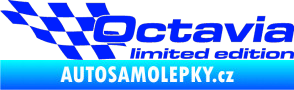 Samolepka Octavia limited edition levá modrá dynamic