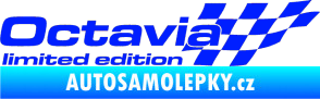 Samolepka Octavia limited edition pravá modrá dynamic