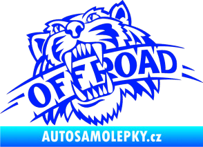 Samolepka Off Road 001  modrá dynamic