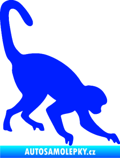 Samolepka Opice 002 pravá modrá dynamic