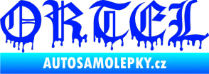 Samolepka Ortel modrá dynamic