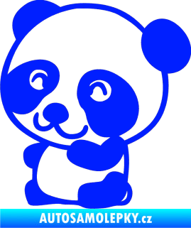 Samolepka Panda 002 levá modrá dynamic