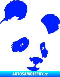 Samolepka Panda 004 pravá modrá dynamic