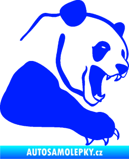Samolepka Panda 010 pravá modrá dynamic