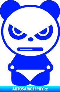 Samolepka Panda boy modrá dynamic