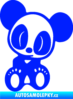 Samolepka Panda JDM pravá modrá dynamic