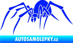 Samolepka Pavouk 002  levá modrá dynamic
