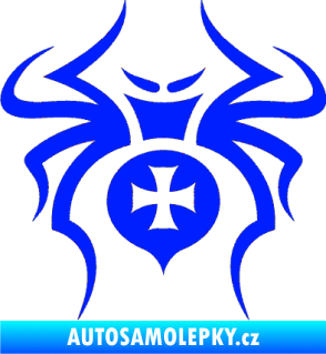 Samolepka Pavouk 003 křižák modrá dynamic