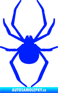 Samolepka Pavouk 021 modrá dynamic