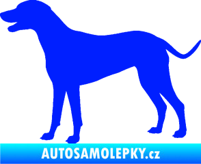 Samolepka Pes 095 levá Dalmatin modrá dynamic