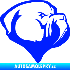 Samolepka Pes 116 pravá pitbull modrá dynamic
