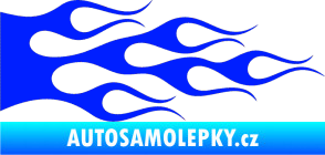 Samolepka Plameny 088 modrá dynamic