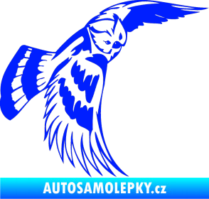 Samolepka Predators 081 pravá sova modrá dynamic