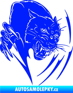 Samolepka Predators 111 pravá puma modrá dynamic