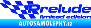 Samolepka Prelude limited edition levá modrá dynamic