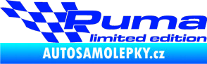 Samolepka Puma limited edition levá modrá dynamic