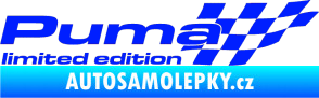 Samolepka Puma limited edition pravá modrá dynamic