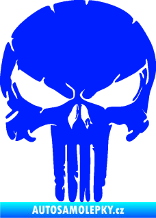 Samolepka Punisher 004 modrá dynamic