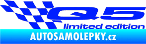 Samolepka Q5 limited edition levá modrá dynamic