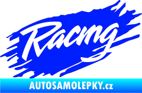 Samolepka Racing 002 modrá dynamic