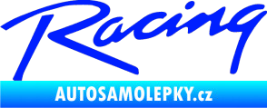 Samolepka Racing 003 modrá dynamic