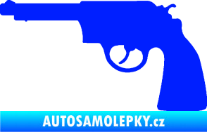 Samolepka Revolver 002 levá modrá dynamic