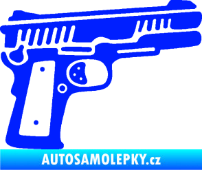 Samolepka Revolver 003 pravá modrá dynamic