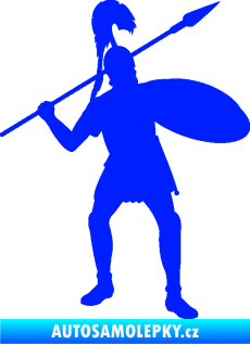 Samolepka Římský voják pravá modrá dynamic