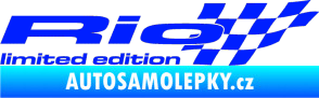 Samolepka Rio limited edition pravá modrá dynamic