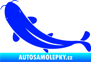 Samolepka Ryba 001 levá modrá dynamic