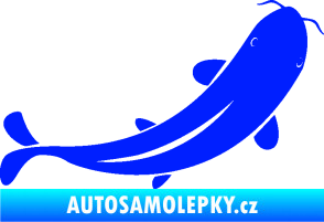 Samolepka Ryba 001 pravá modrá dynamic