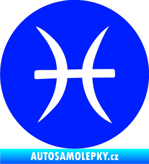 Samolepka Ryby 001 - horoskop modrá dynamic