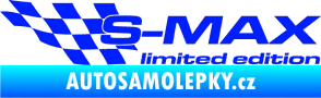 Samolepka S-MAX limited edition levá modrá dynamic