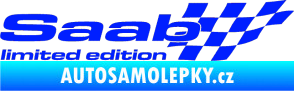Samolepka Saab limited edition pravá modrá dynamic