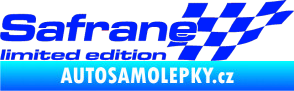Samolepka Safrane limited edition pravá modrá dynamic