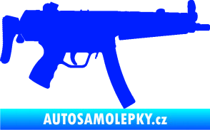 Samolepka Samopal 001 pravá modrá dynamic