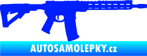 Samolepka Samopal 007 pravá modrá dynamic