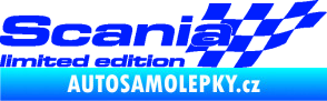 Samolepka Scania limited edition pravá modrá dynamic
